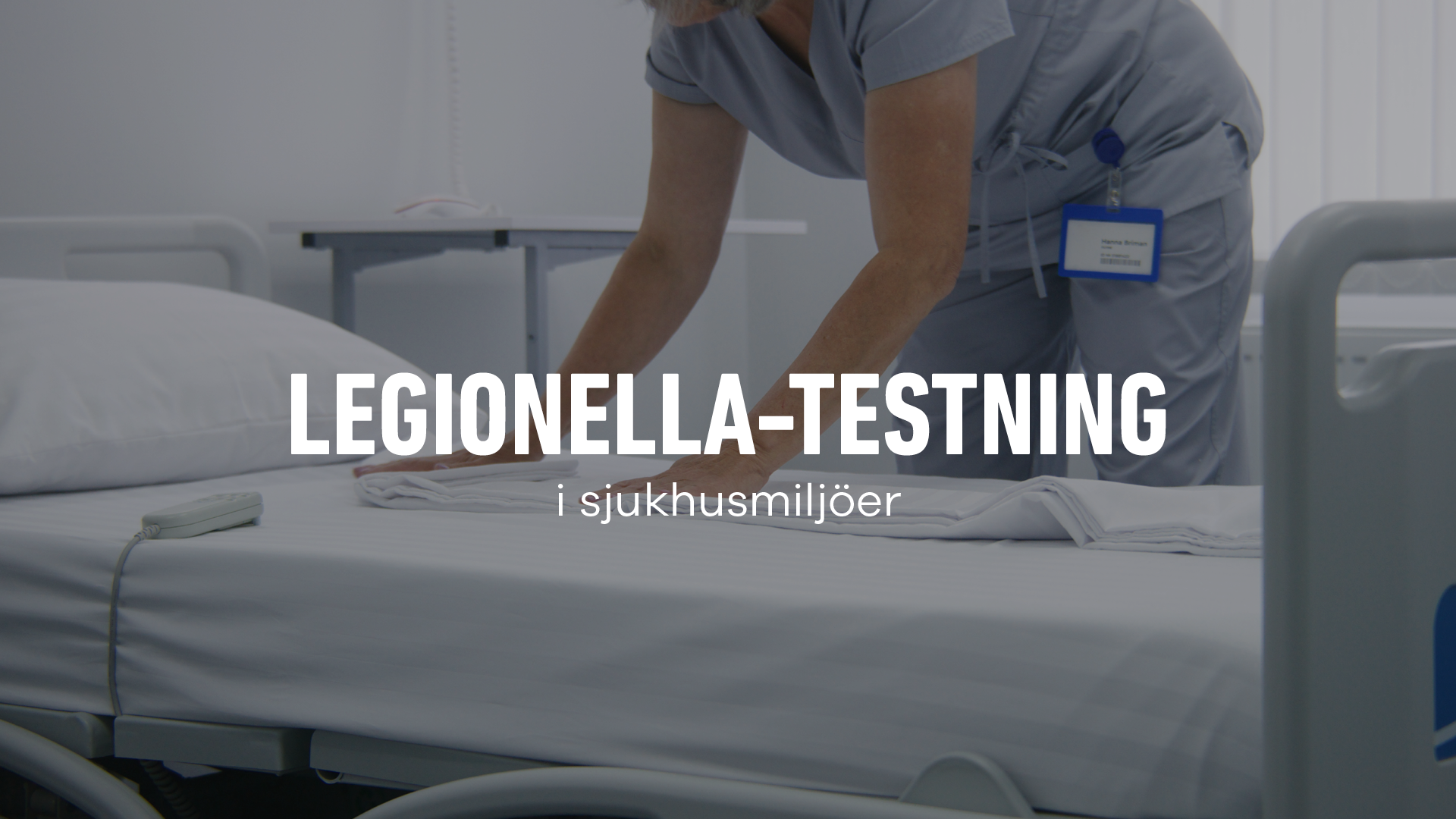 Legionella sjukhusmiljöer